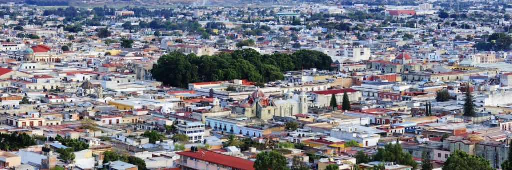 Panoramic Cityscape of Oaxaca