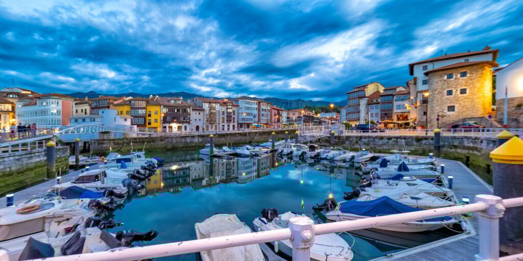 Harbour, City View, Llanes, Spain