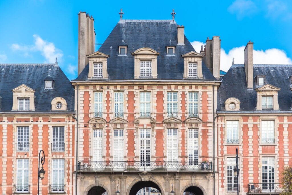 Paris, place des Vosges