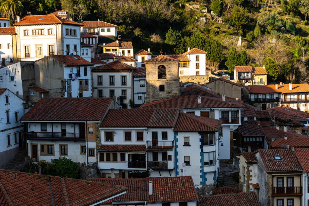 Hillside Village. Lastres, Asturias