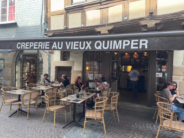 dónde comer en nantes: creperie au vieux quimper